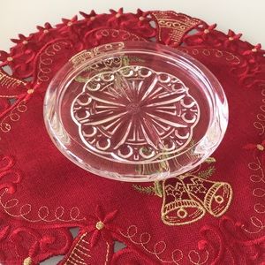Baccarat wine coaster